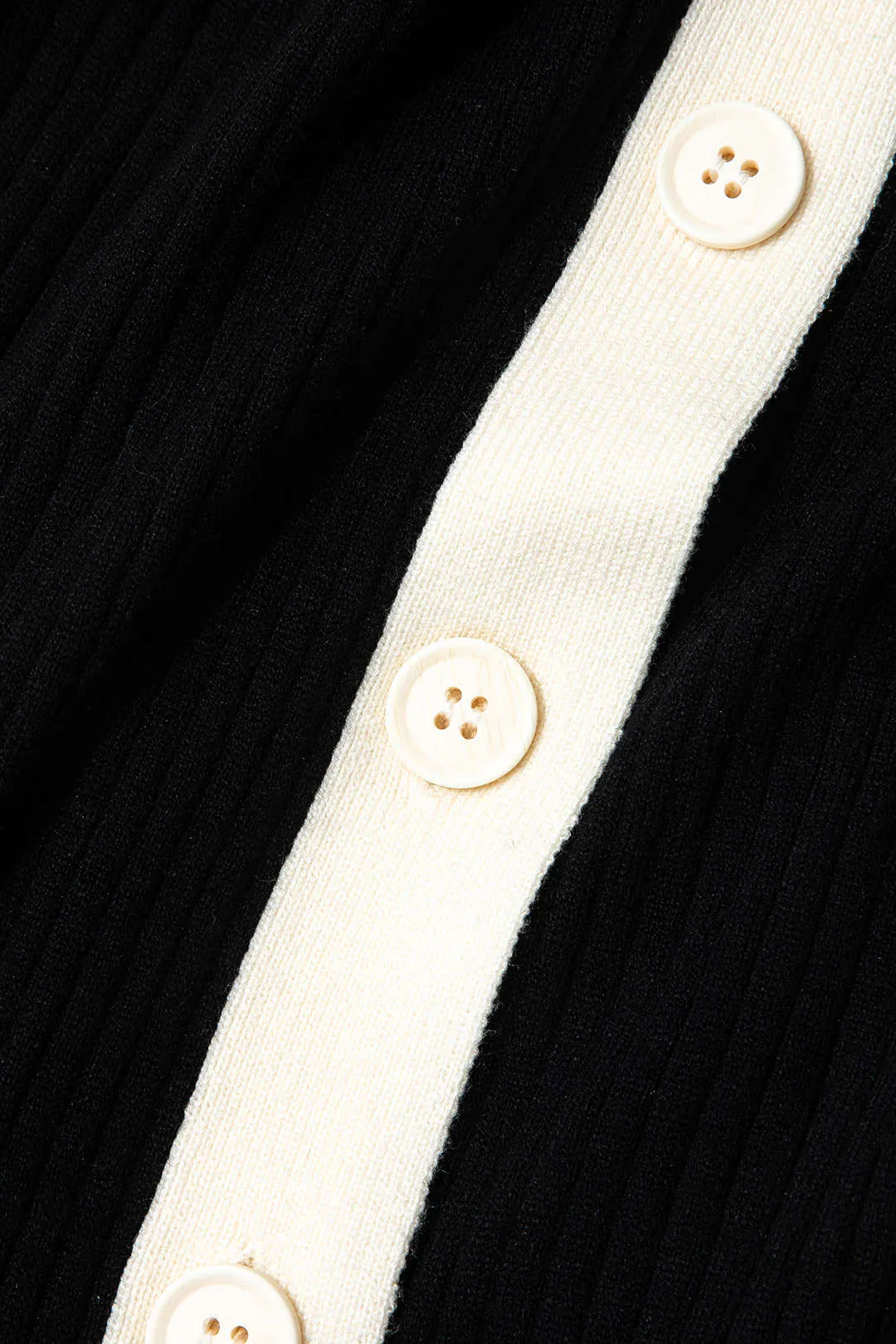 Kontrast Knit Button Up Midi Dress sold by Micas product image thumbnail 5