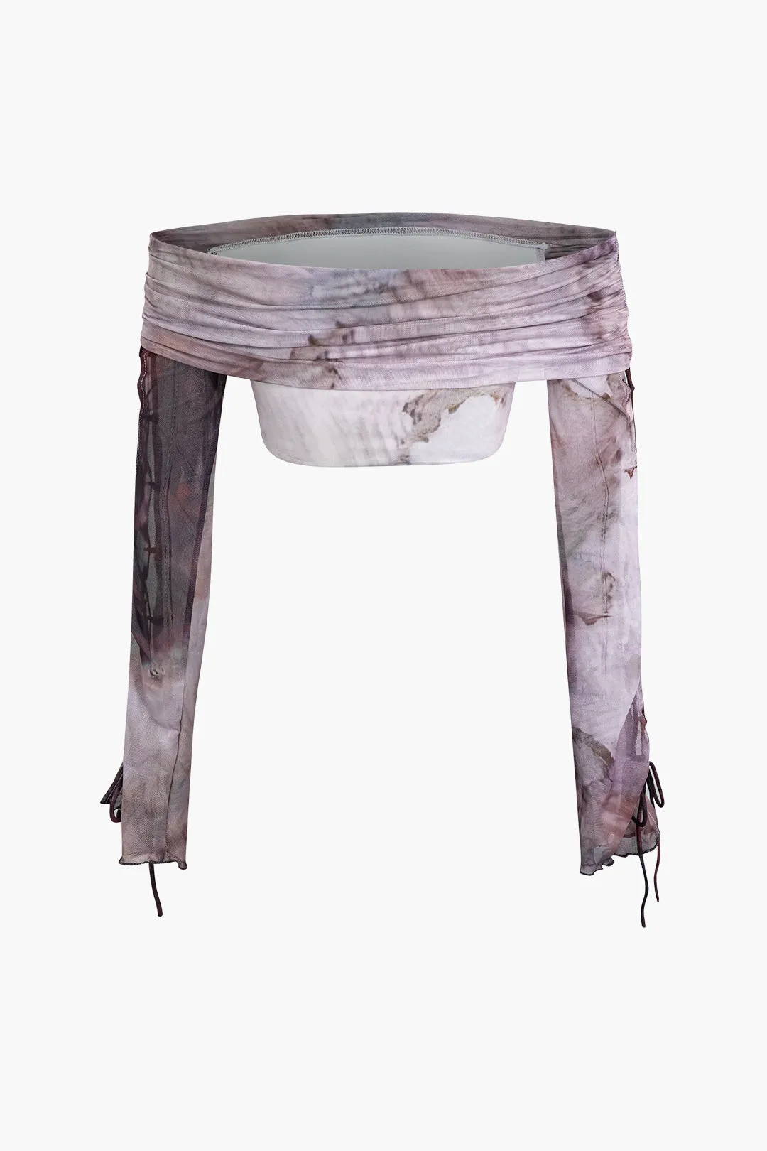 Abstrakt printtrækningsskørt sæt sold by Micas product image thumbnail 4