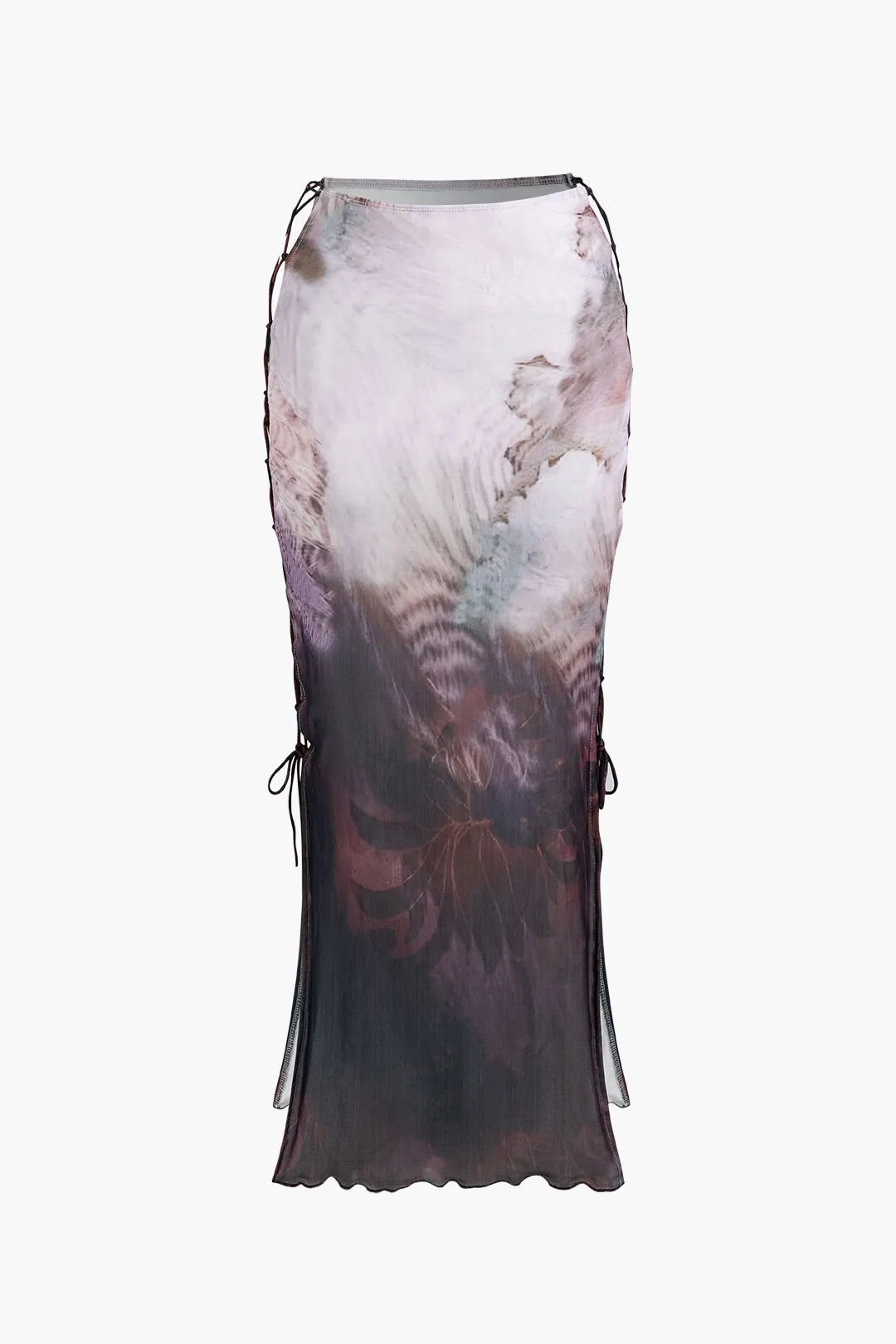 Abstrakt printtrækningsskørt sæt sold by Micas product image thumbnail 2