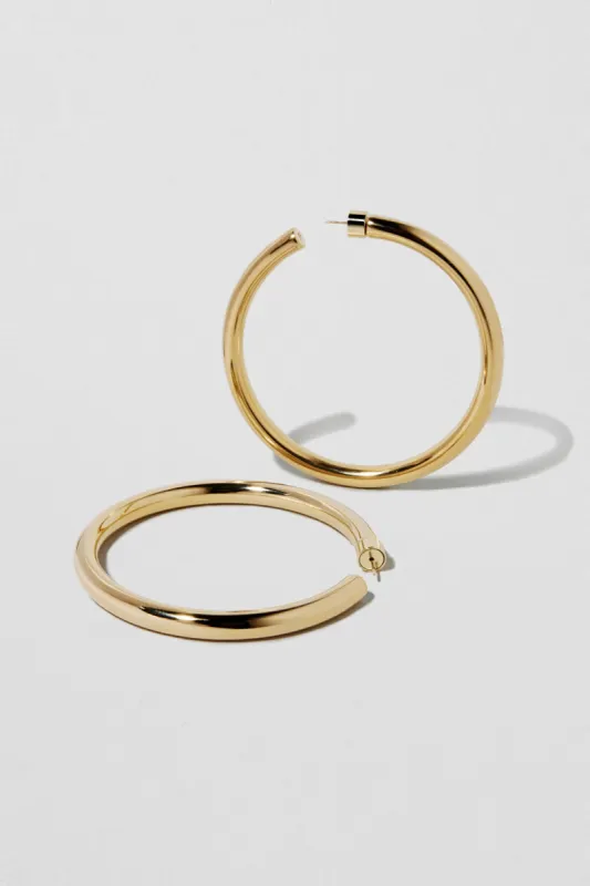 Metal Circle Earrings sold by Micas