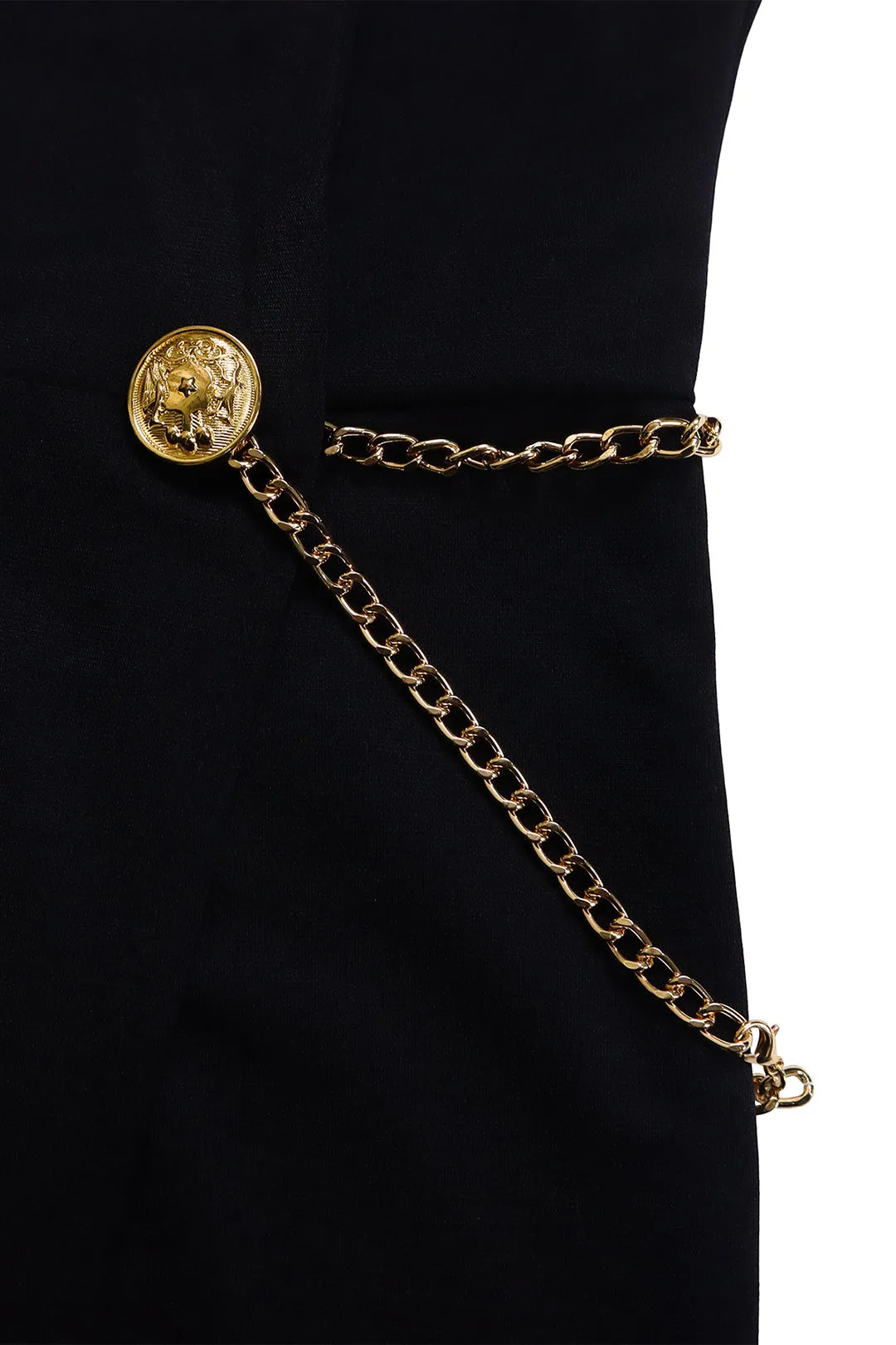 Plus størrelse kæde elegant ærmeløs jumpsuit sold by Micas product image thumbnail 3