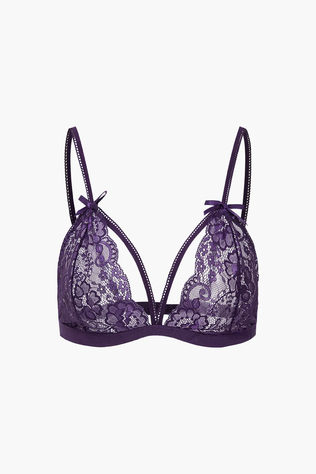 Grundlæggende solid blonder lingeri strømpebånd sold by Micas product image thumbnail 2