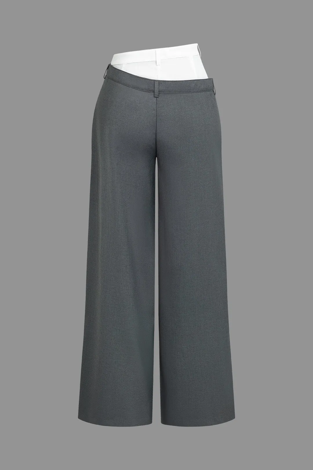 Patchwork Wide Leg Pants sold by Micas product image thumbnail 2