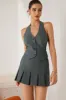 Solid Ruched Mini Skirt sold by Micas