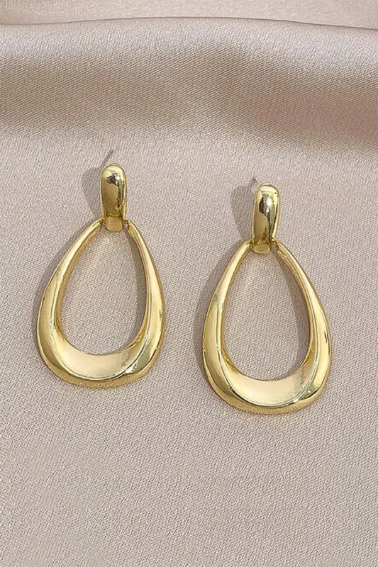 Geometric Oval Earrings sold by Micas