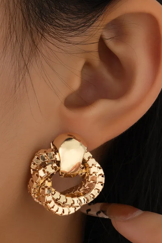 Hollow Design Earrings sold by Micas