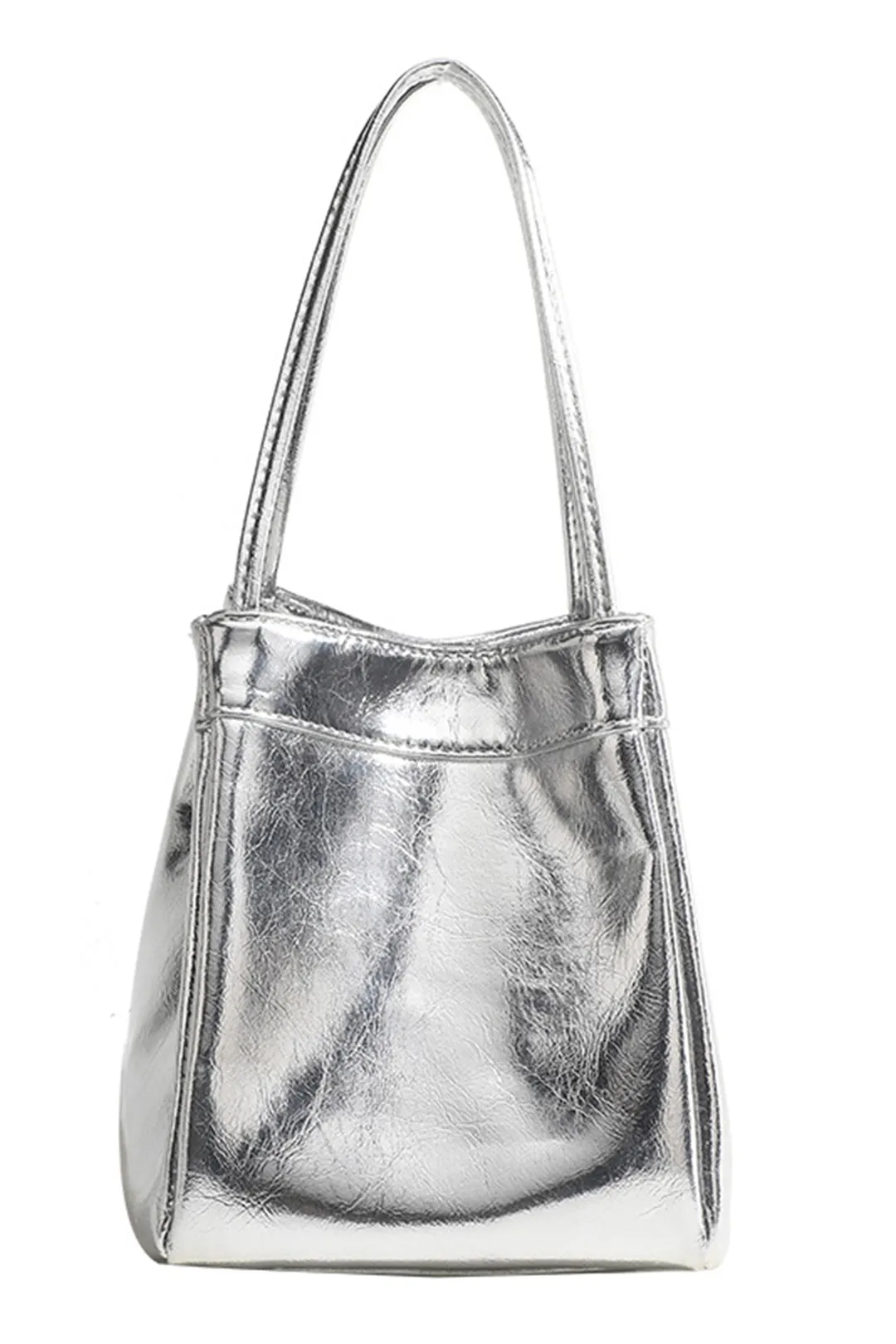 Faux Leather Texture Tote Bag sold by Micas product image thumbnail 5