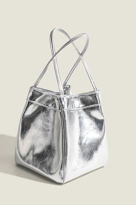 Faux Leather Texture Tote Bag sold by Micas