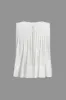 Solid Ruched Tank Top sold by Micas