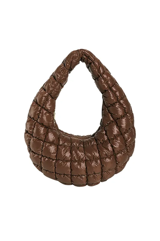 Grid Puff Shoulder Bag sold by Micas