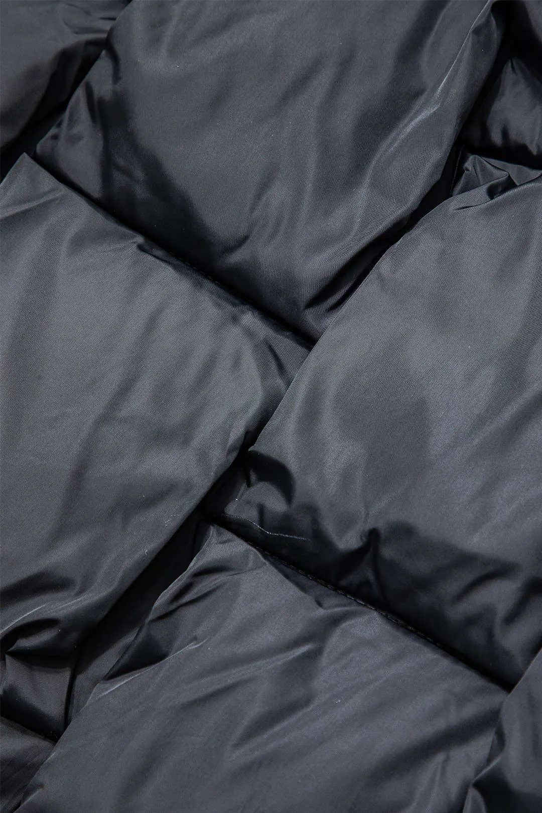 Solid Zipper Puff Mock Neck Vest sold by Micas product image thumbnail 3