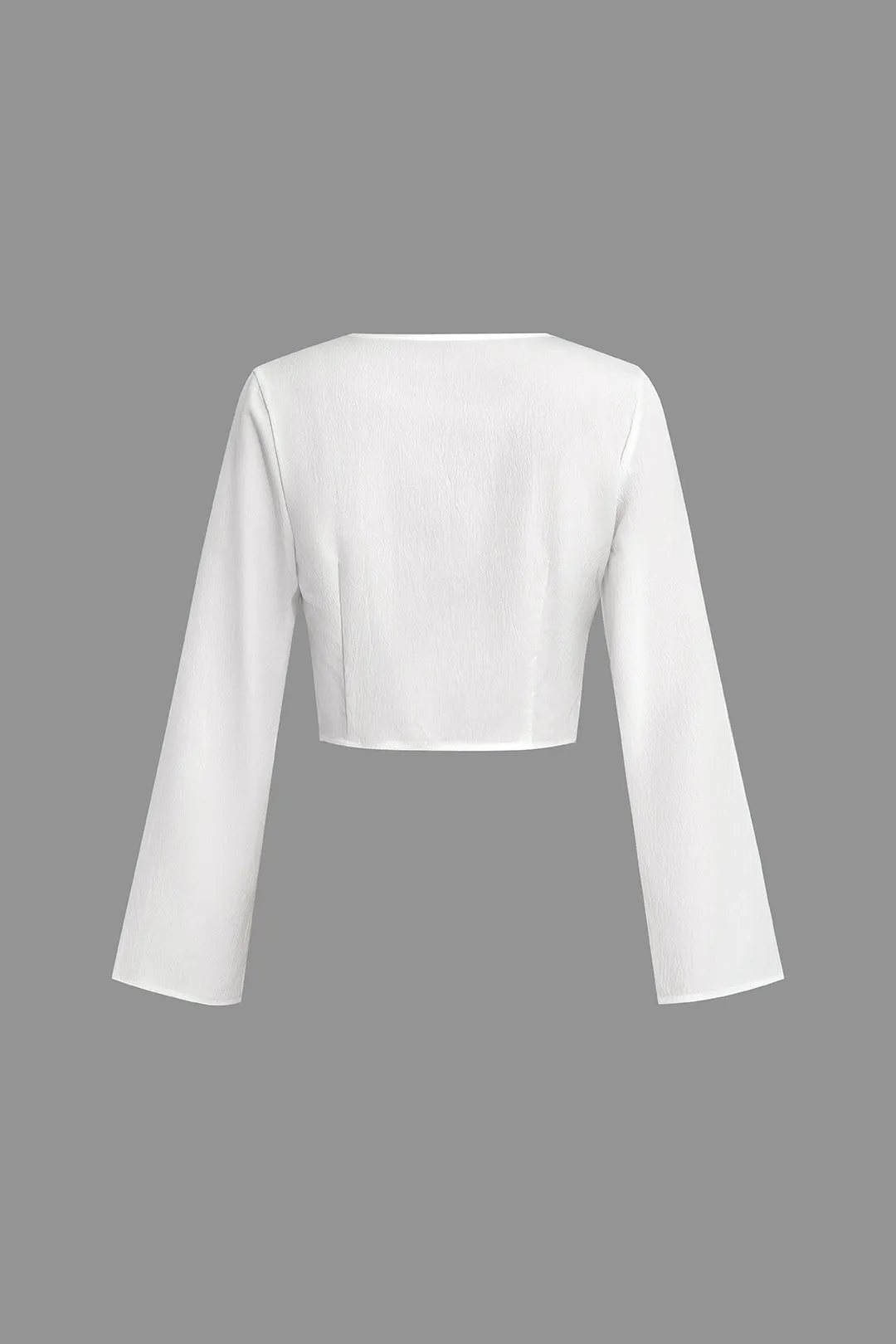 Coconut Palm Print Ruched Twist Knot Skirt Set sold by Micas product image thumbnail 3