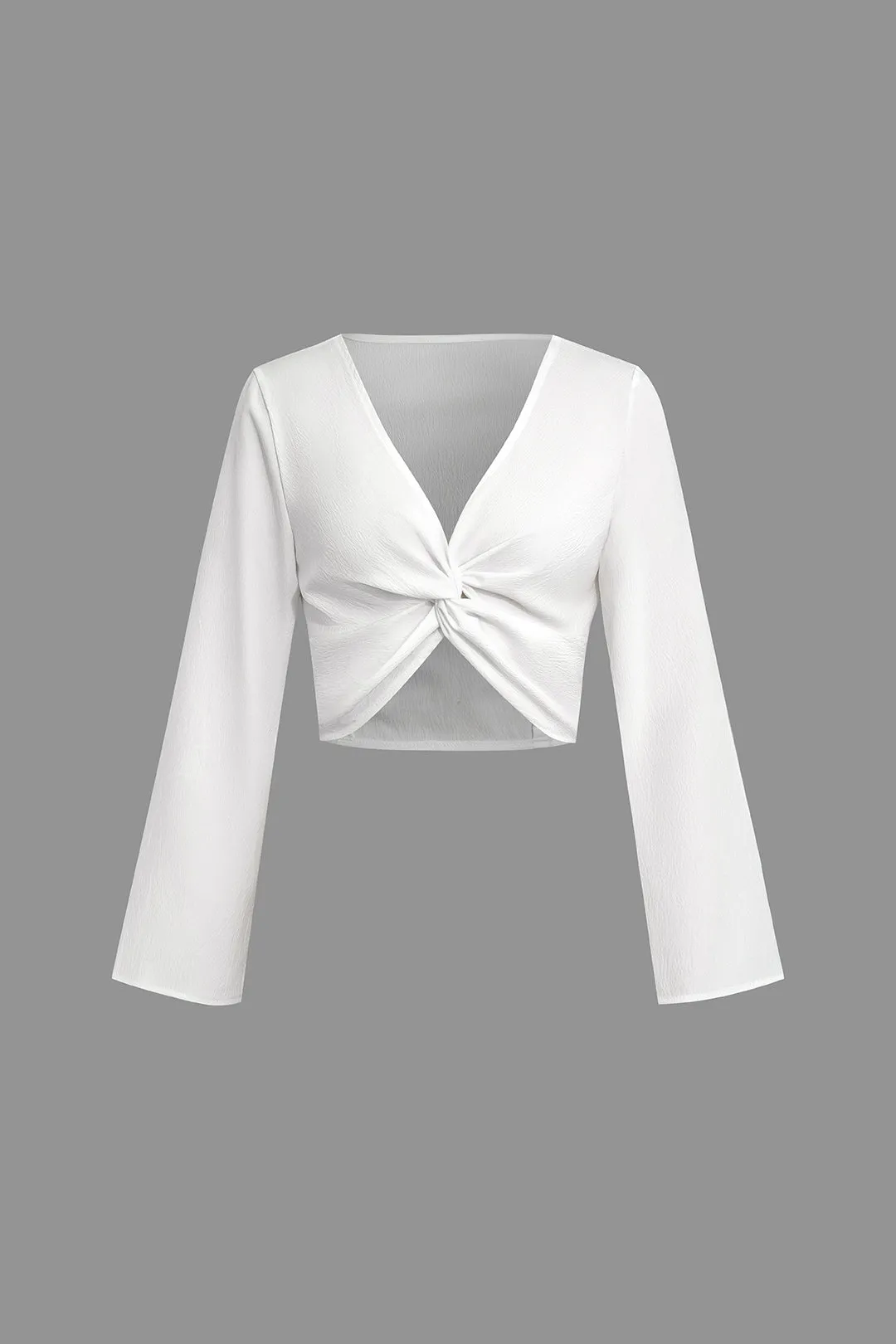 Coconut Palm Print Ruched Twist Knot Skirt Set sold by Micas product image thumbnail 2