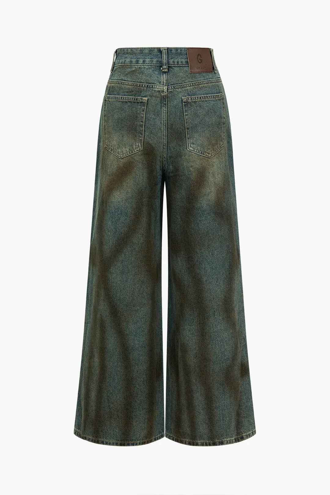 Retro beskidte brede ben jeans sold by Micas product image thumbnail 2
