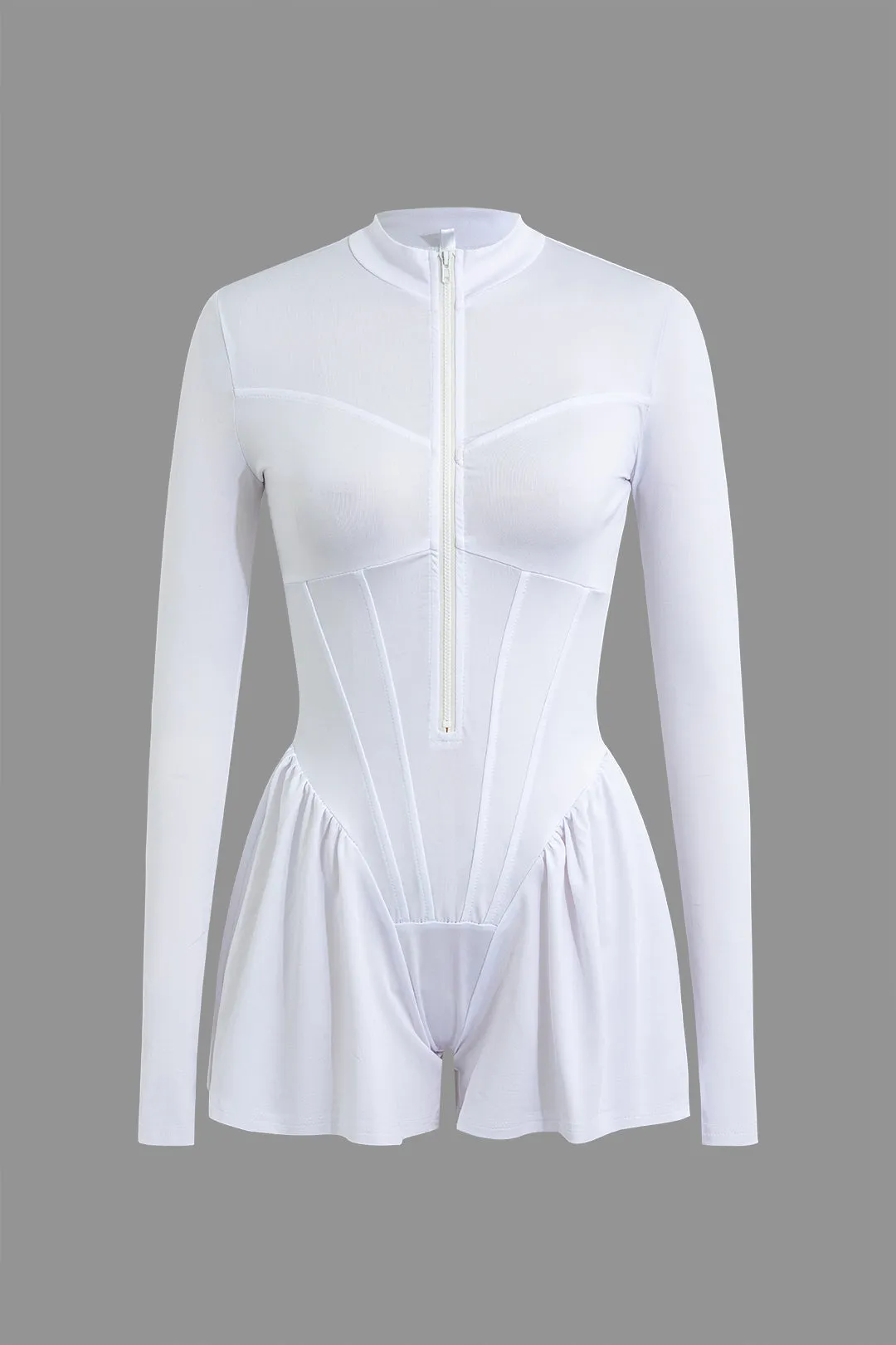 Korset lynlås Sportywear Bodysuit sold by Micas
