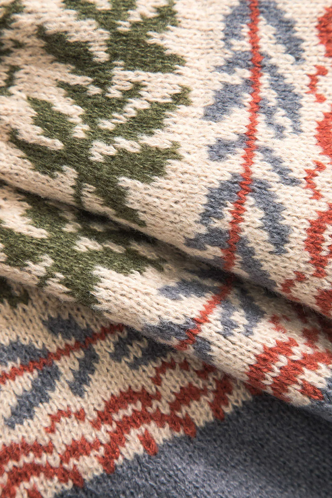 Contrast Sweater Long-Sleeve Top sold by Micas product image thumbnail 4