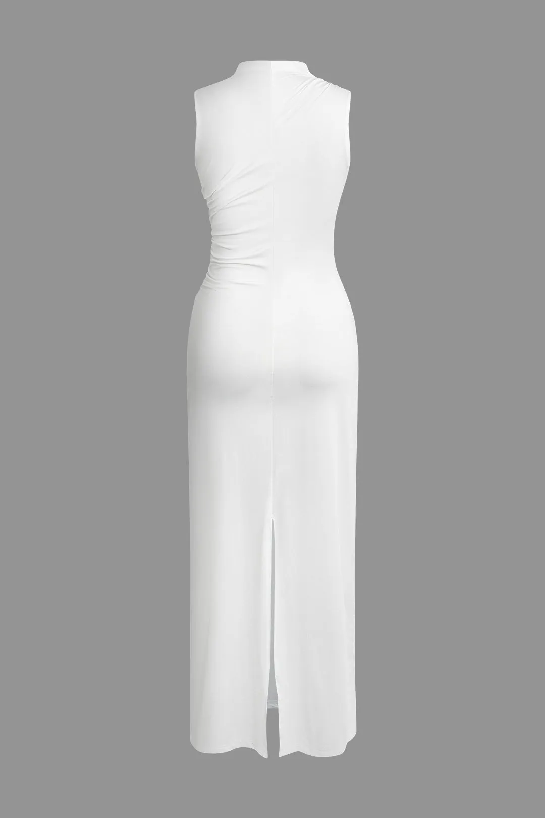 Solid Ruched Maxi -kjole sold by Micas product image thumbnail 2
