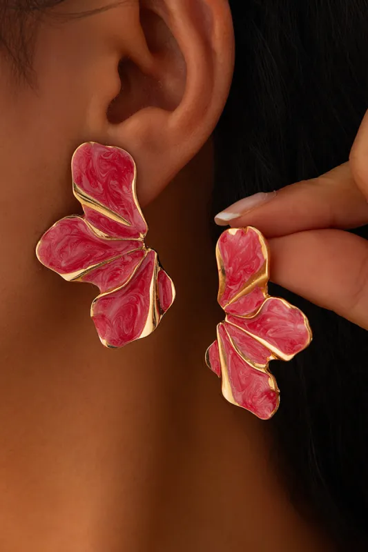 Blomsterdekoration øreringe sold by Micas