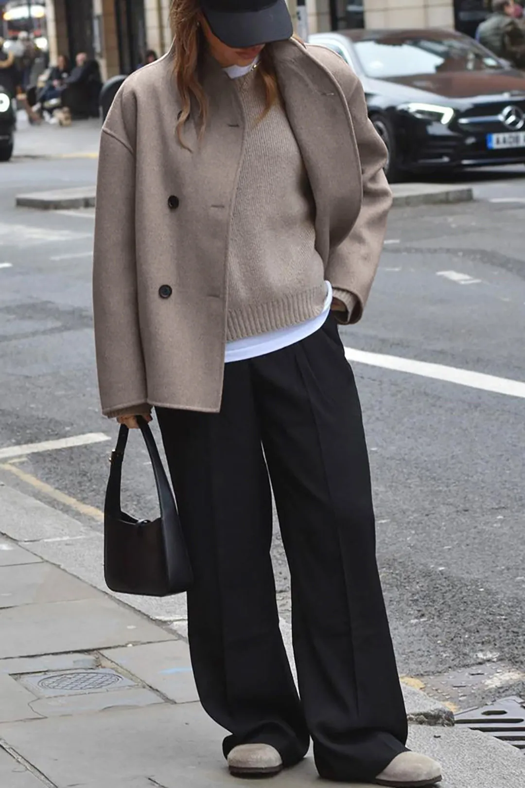 Grundlæggende solid varm frakke sold by Micas product image thumbnail 3