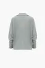 Solid Knit Button Cardigan sold by Micas