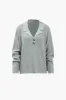 Solid Knit Button Cardigan sold by Micas