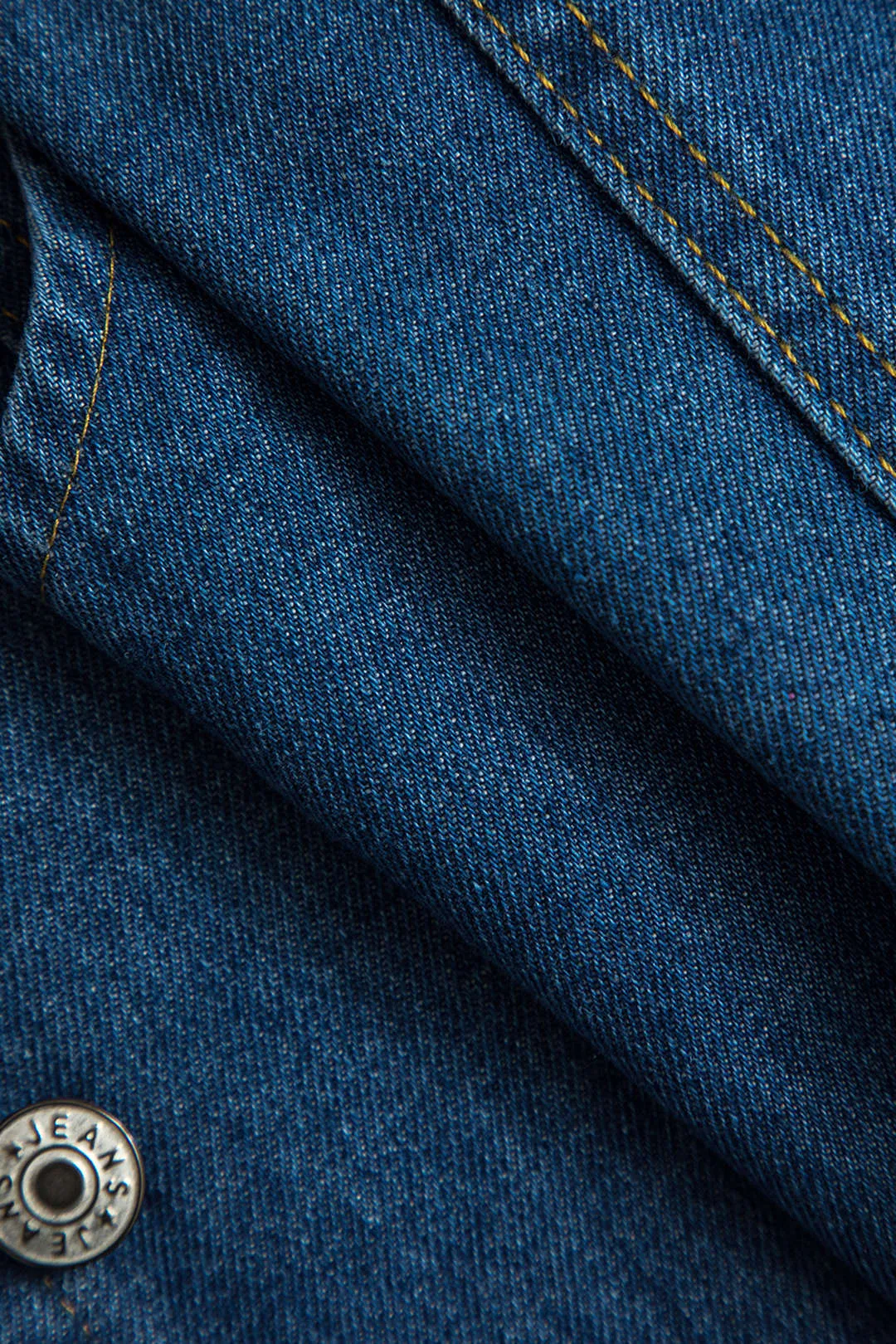 Denim V-hals vest sold by Micas product image thumbnail 3