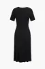 Contrast Slit Maxi Dress sold by Micas