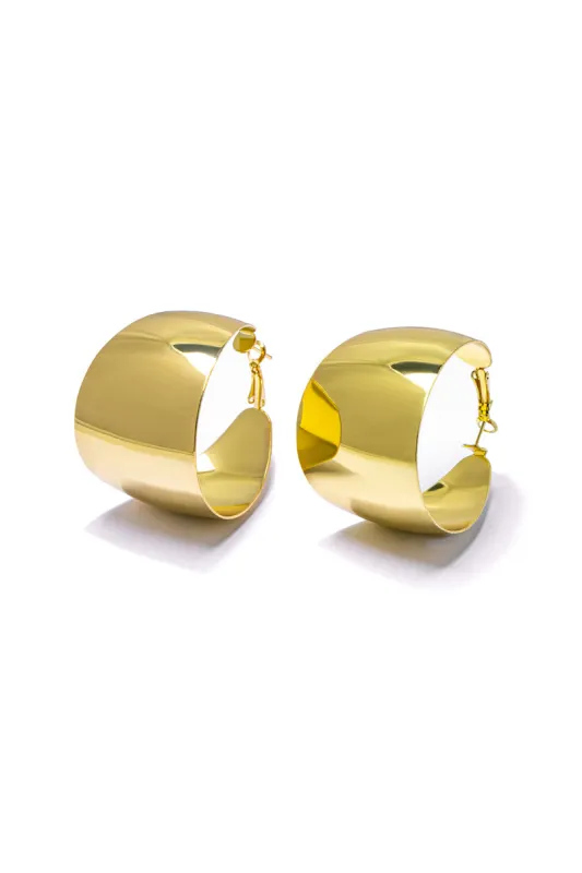Geometric Circle Earrings sold by Micas