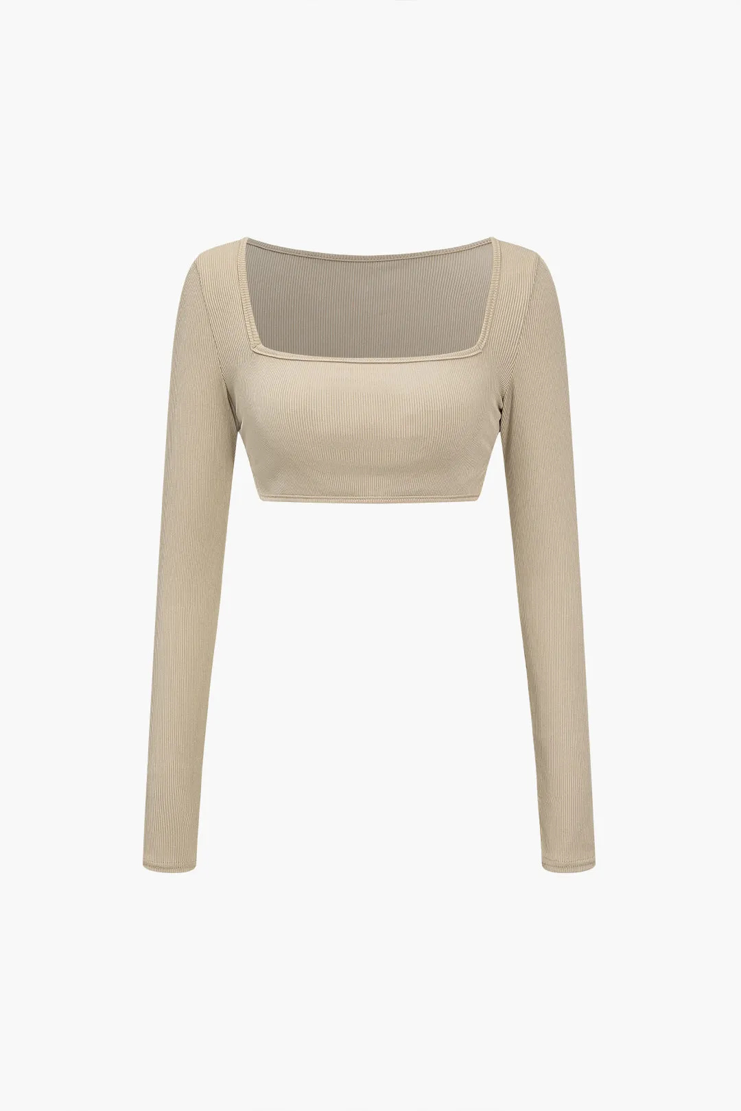 Grundlæggende solid firkantet hals top og havfrue nederdel sold by Micas product image thumbnail 2