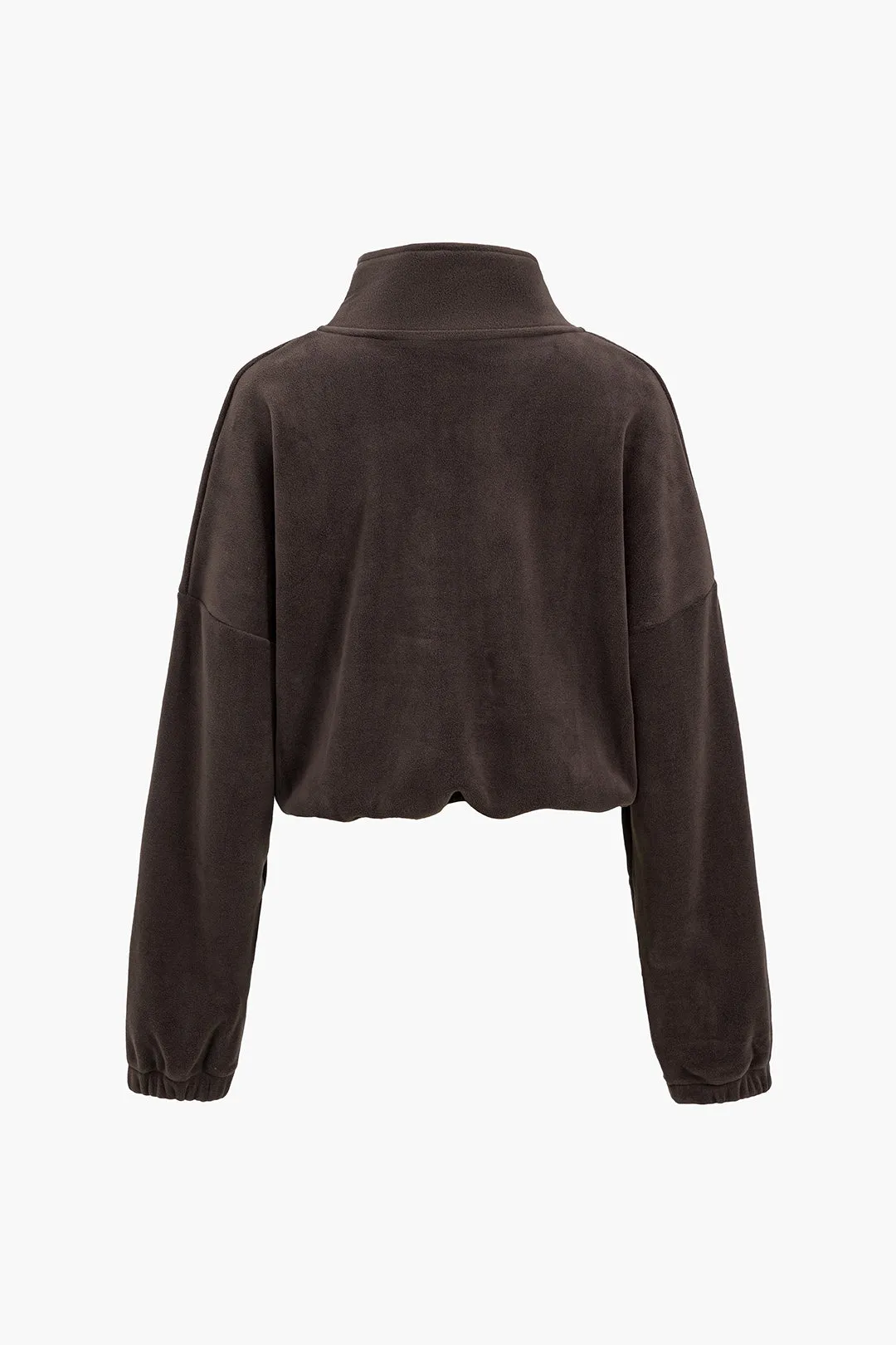 Solid jakke med lynlås med snoretræk sold by Micas product image thumbnail 3