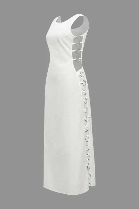 Ring Cut Out Tank Maxi Kjole sold by Micas