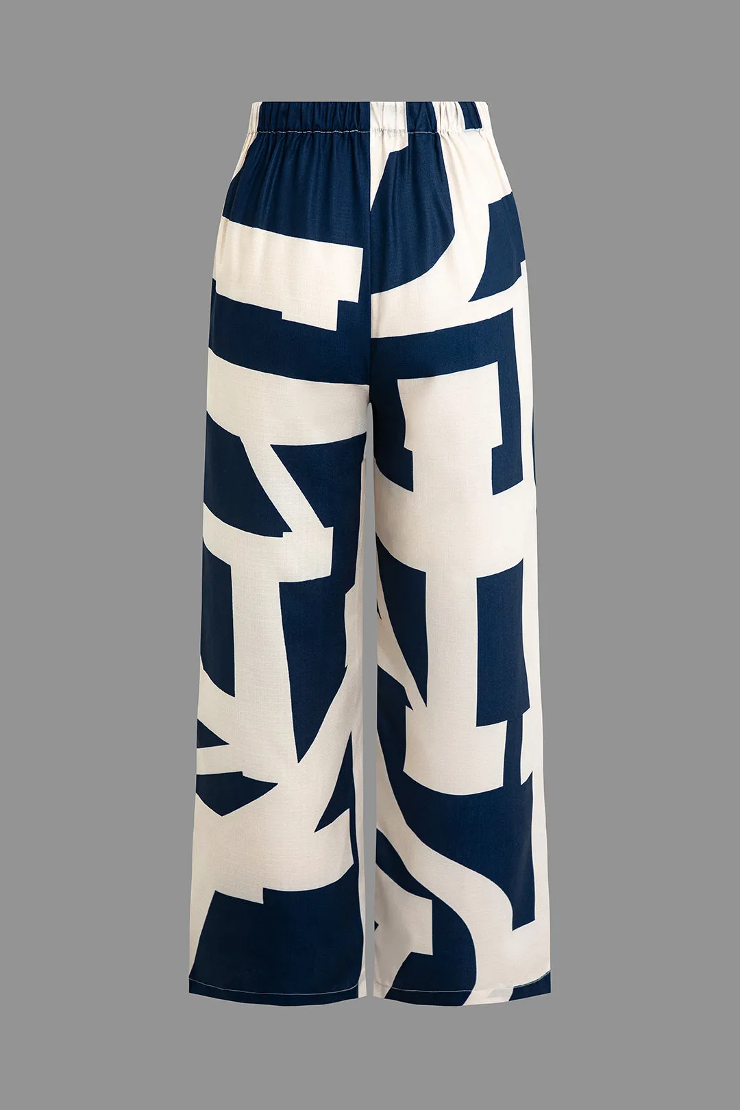 Geometrisk udskrivningsbinding foran bukser sold by Micas product image thumbnail 2