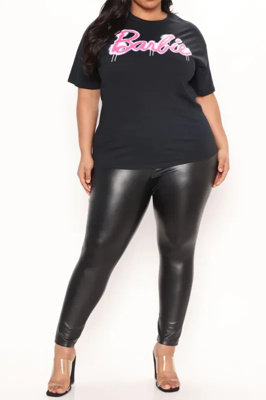 Plus Size Letter Print Kortærmet T-shirt sold by Micas