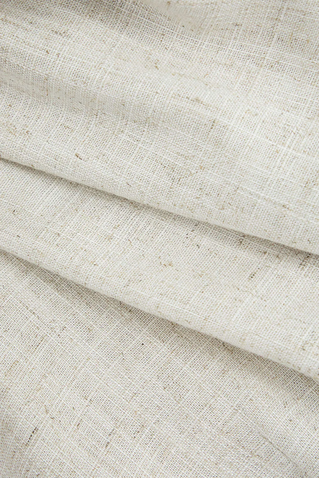 Color Block imiteret læder Linen Ruched langærmet skjorte sold by Micas product image thumbnail 3