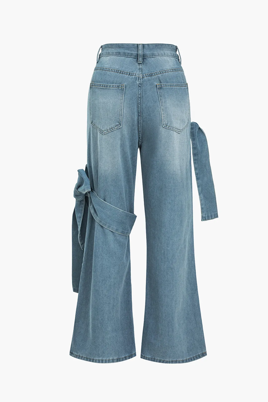Denimbind vaskede lomme jeans sold by Micas product image thumbnail 2
