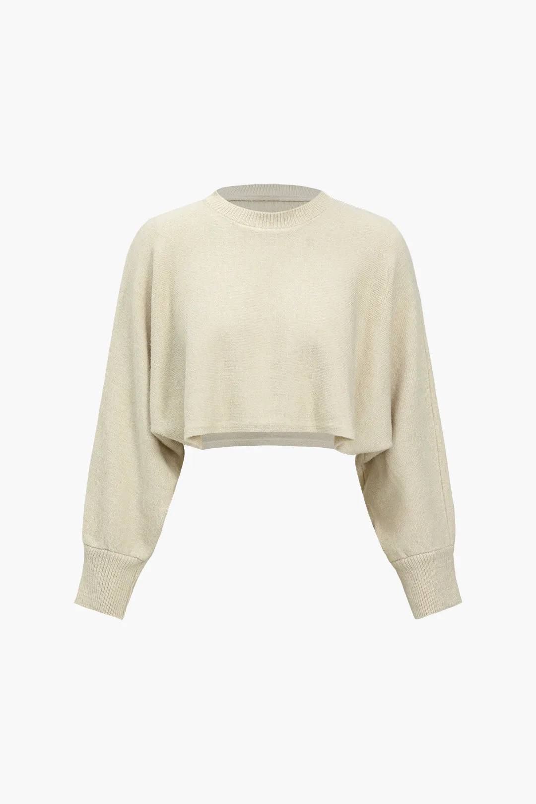 Basic solid sweater top og tankkjolesæt sold by Micas product image thumbnail 2