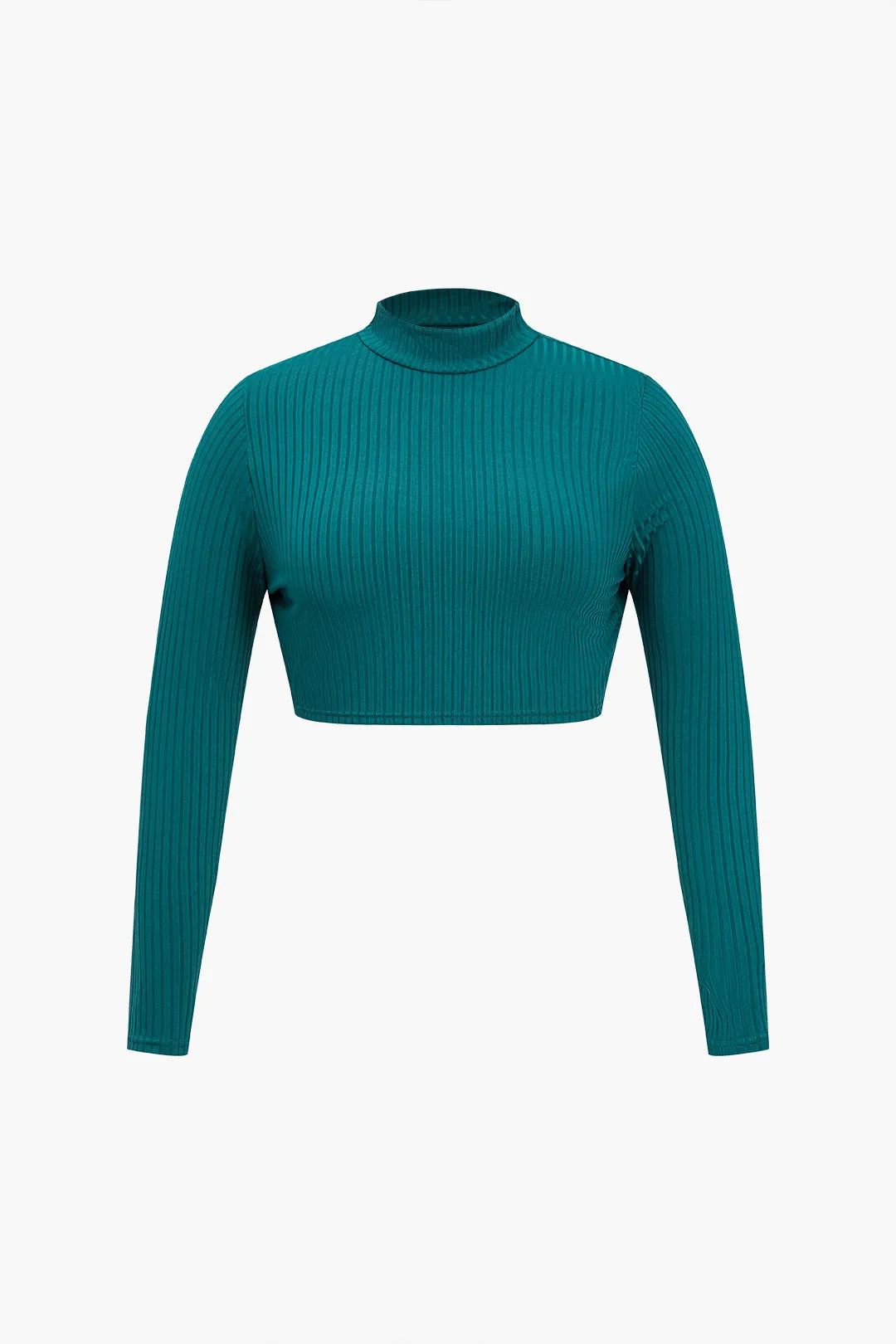 Plus Size Solid Skirt Set sold by Micas product image thumbnail 2