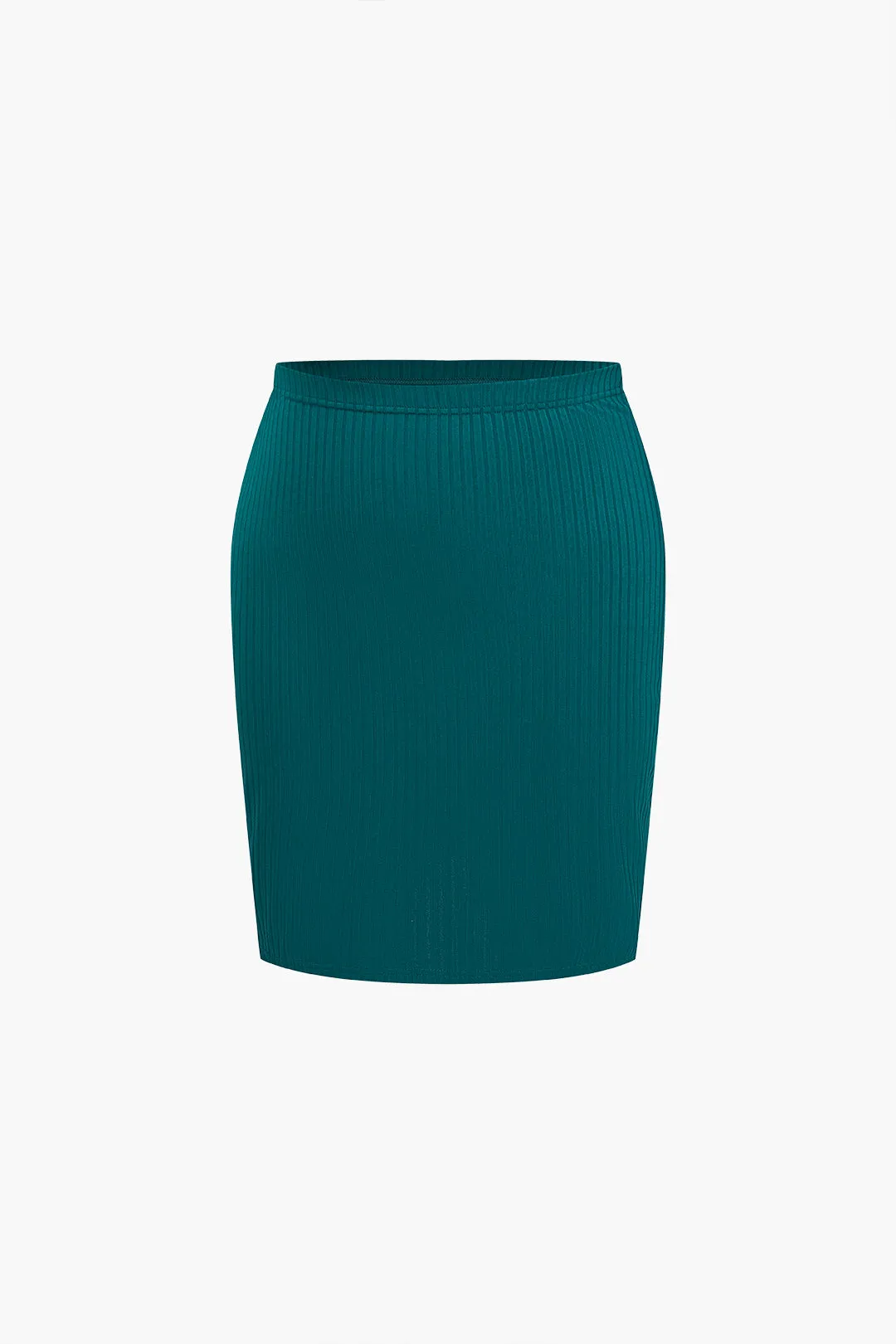 Plus Size Solid Skirt Set sold by Micas product image thumbnail 3