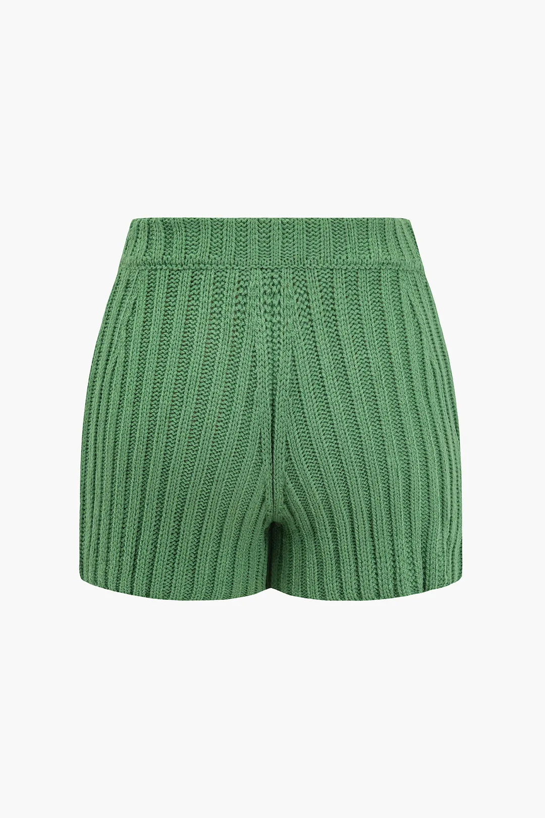 Basic solide teksturerede sweatershorts sold by Micas product image thumbnail 2