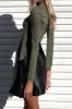 Solid Square Neck Tie-Up Long-Sleeve Top sold by Micas