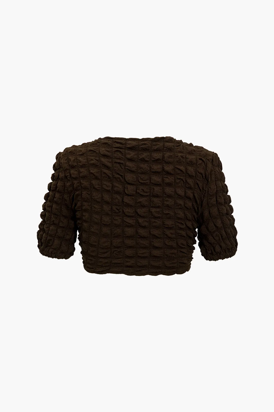 Solid Tie Front Top And Shorts Set sold by Micas product image thumbnail 4