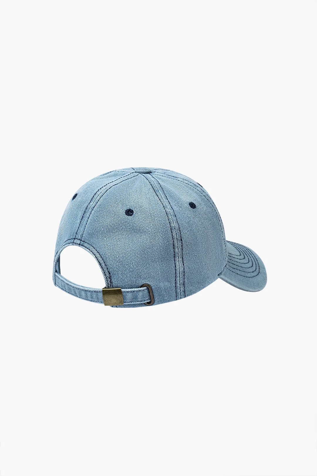 Denim Texture Distressed Details Hat sold by Micas product image thumbnail 4
