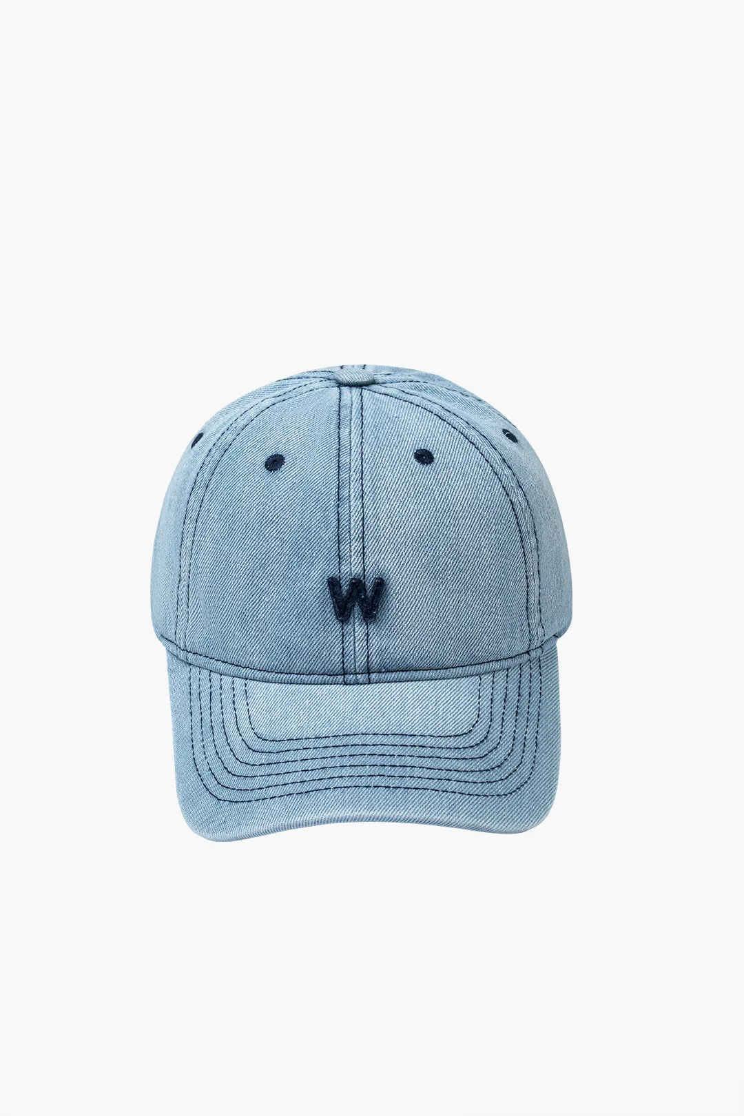 Denim Texture Distressed Details Hat sold by Micas product image thumbnail 2