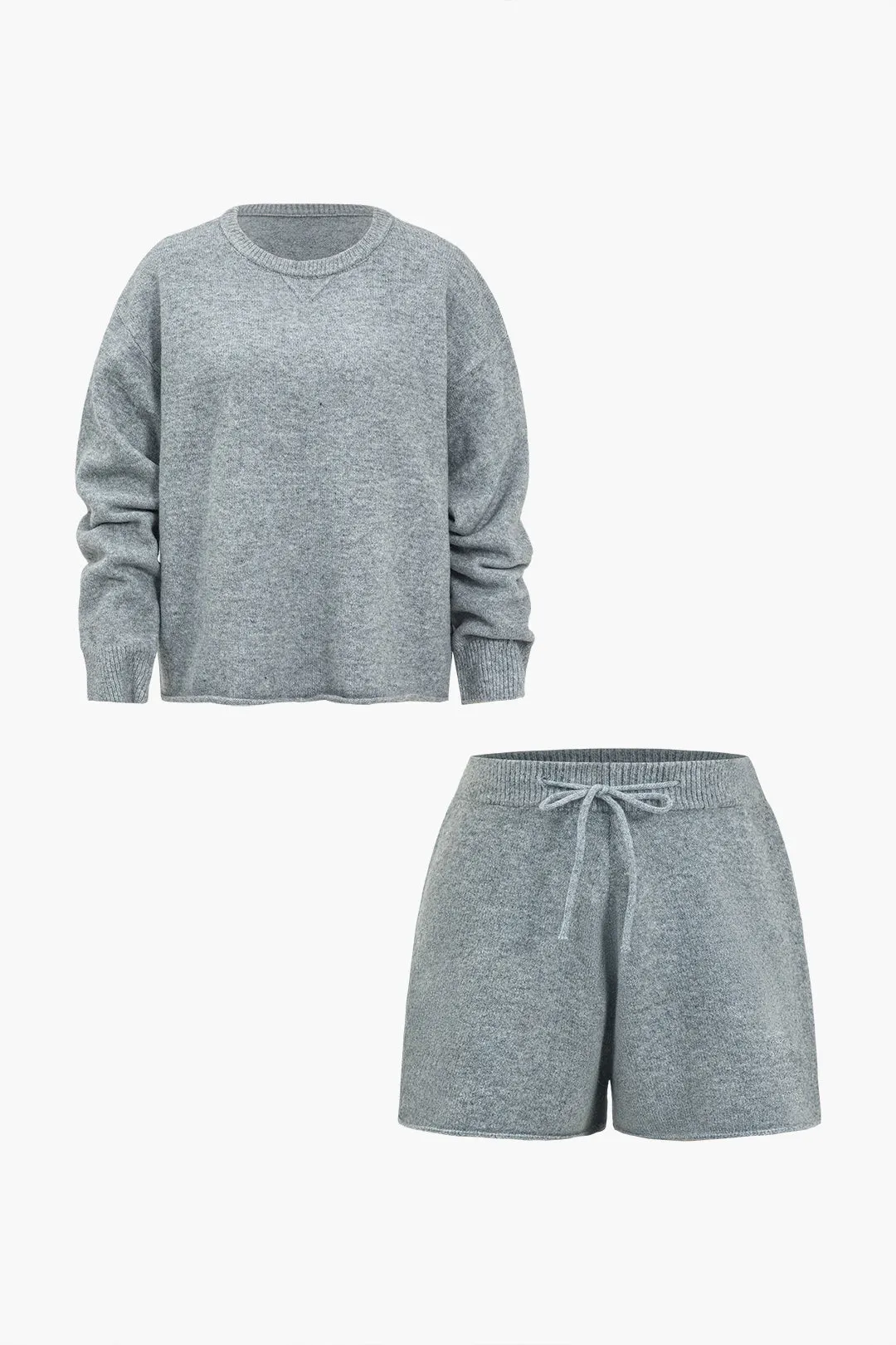 Solid sweater top og snoresæt sold by Micas