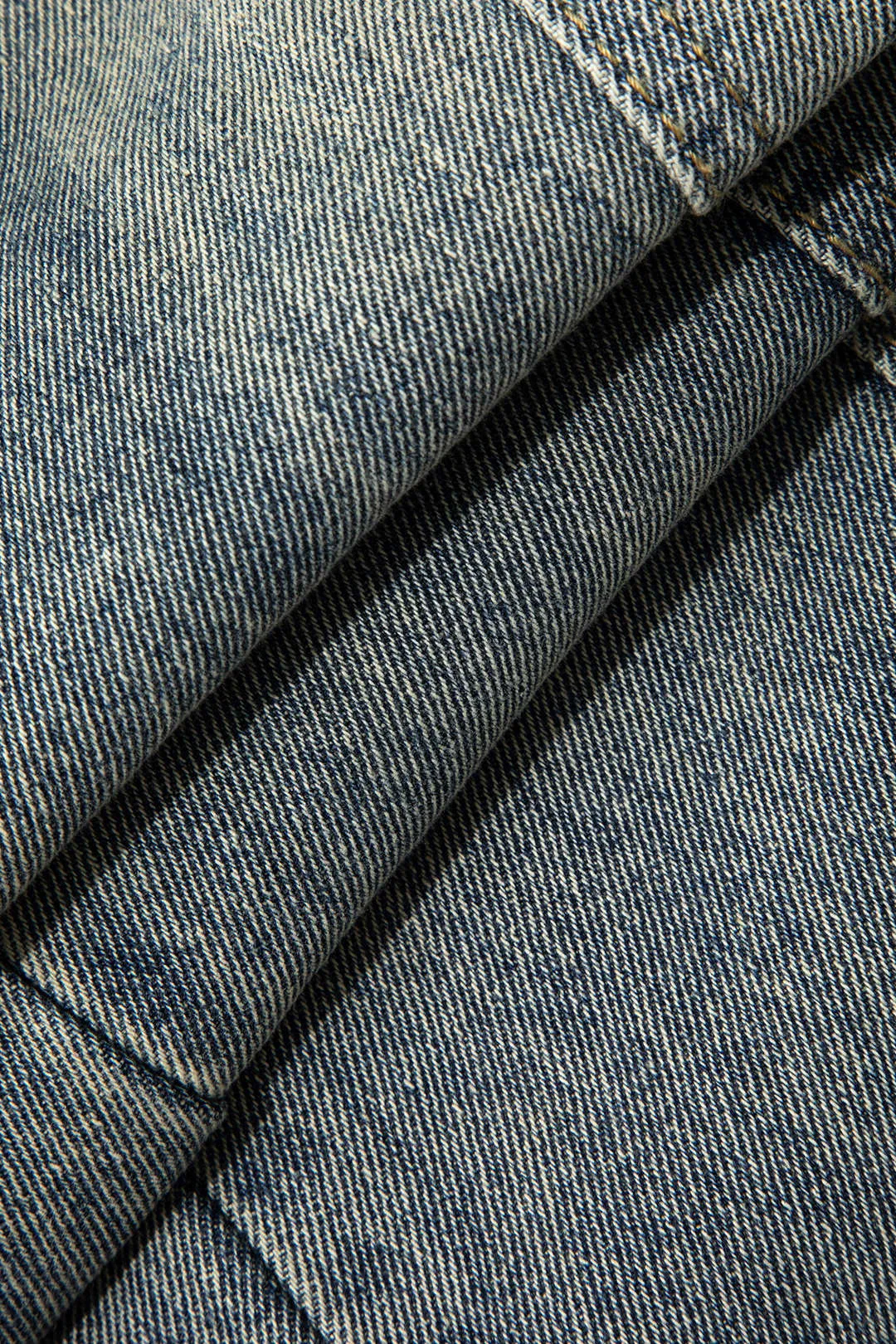 Denim Washed Pocket Zipper Jeans sold by Micas product image thumbnail 3