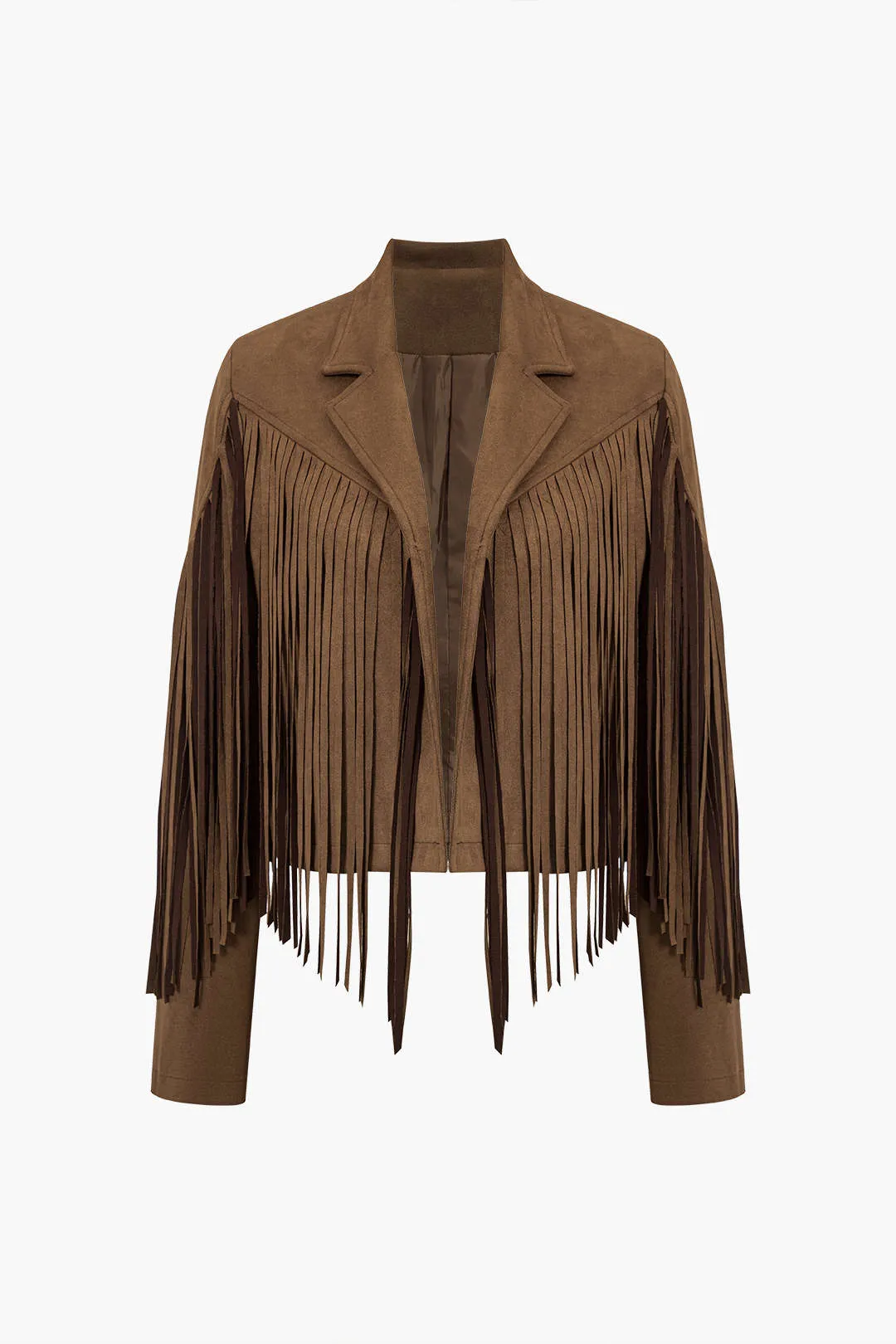 Solid Fringe Jacket sold by Micas product image thumbnail 2