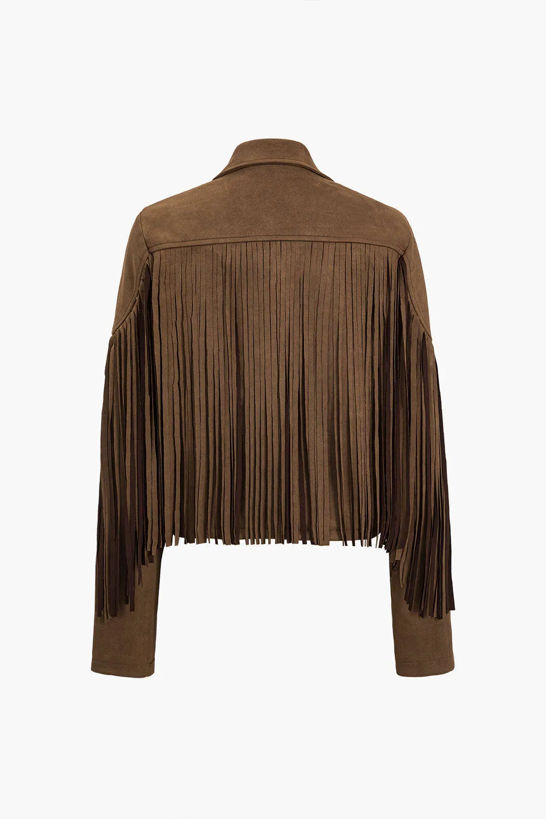 Solid Fringe Jacket sold by Micas product image thumbnail 3