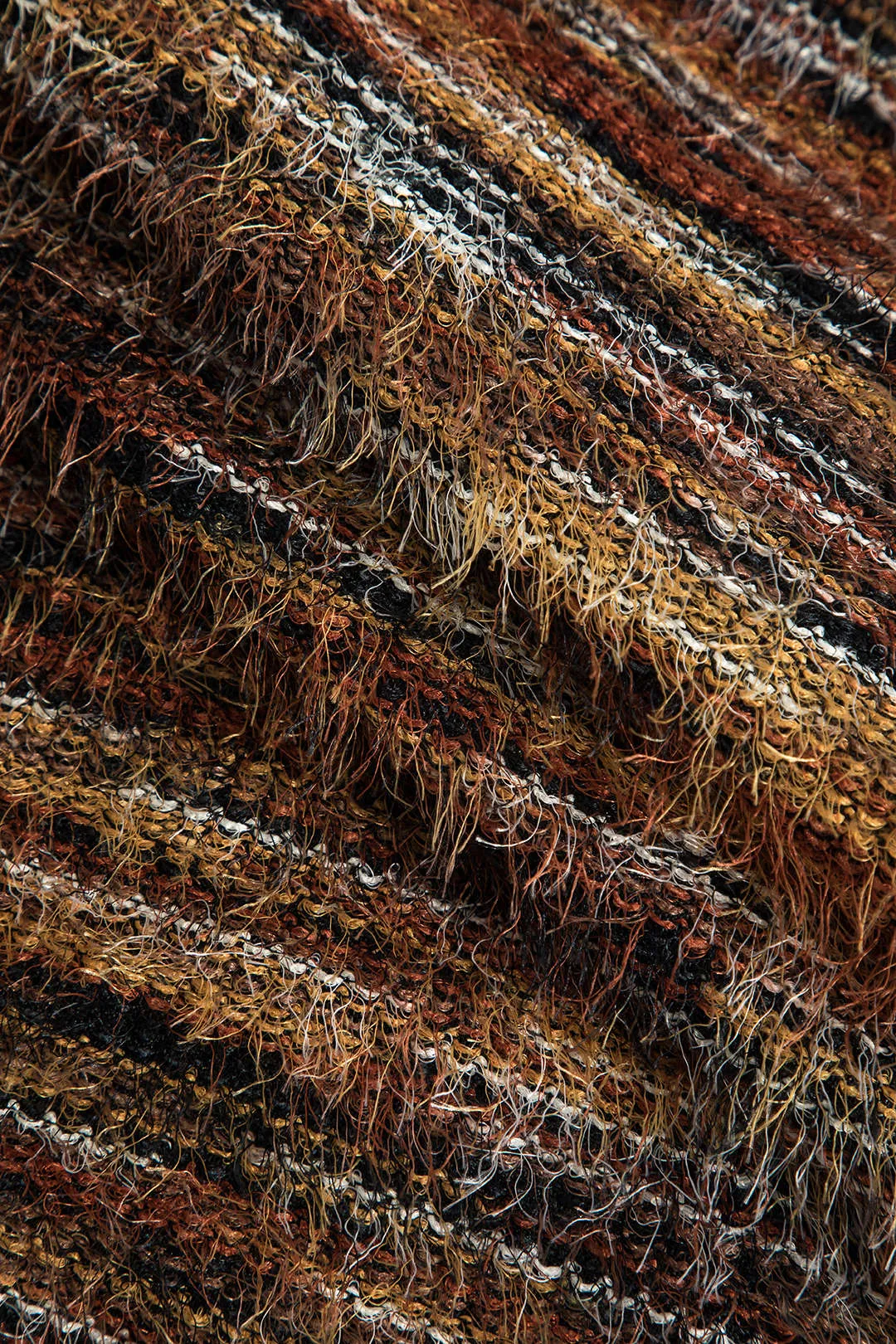 Langærmet trøje i imiteret pels i kontrast sold by Micas product image thumbnail 5