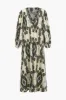 Bohemian Print V-Neck Maxi Dress sold by Micas