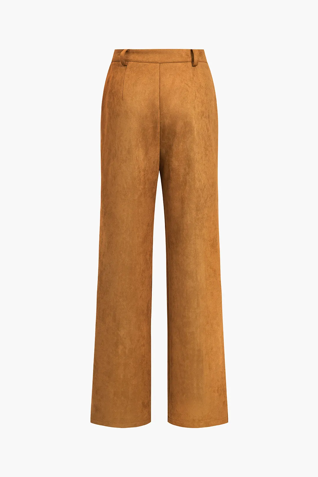 Basic Solid Straight Leg Trousers sold by Micas product image thumbnail 3